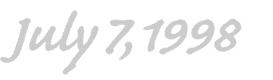 July 7, 1998