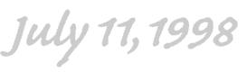 July 11, 1998